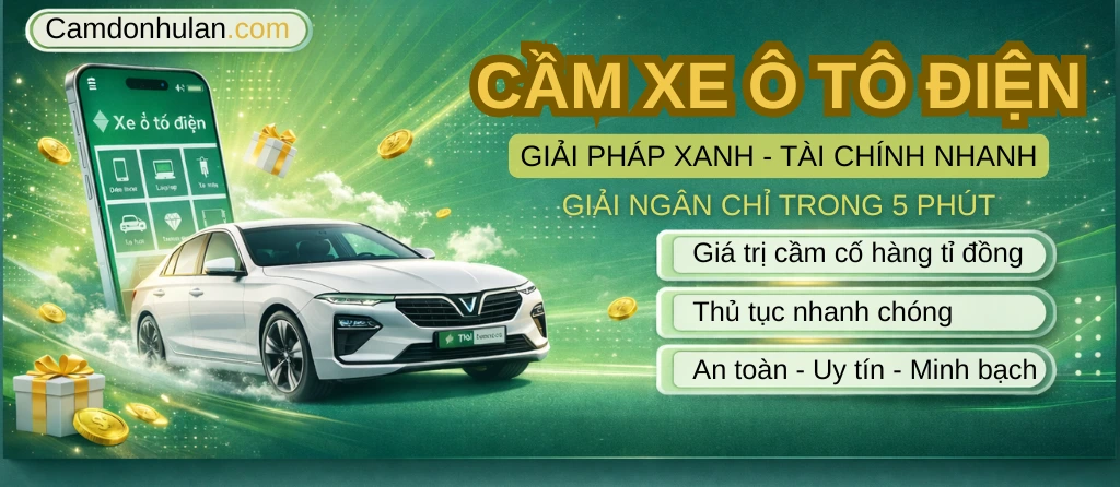 cam xe o to dien